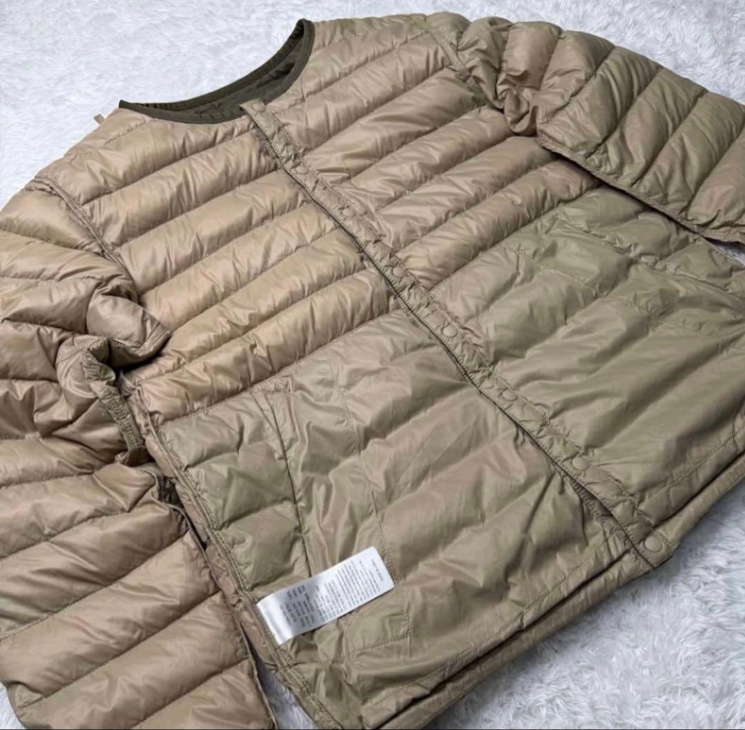 DANTON ダントン インナーダウン ジャケット 40 オリーブ