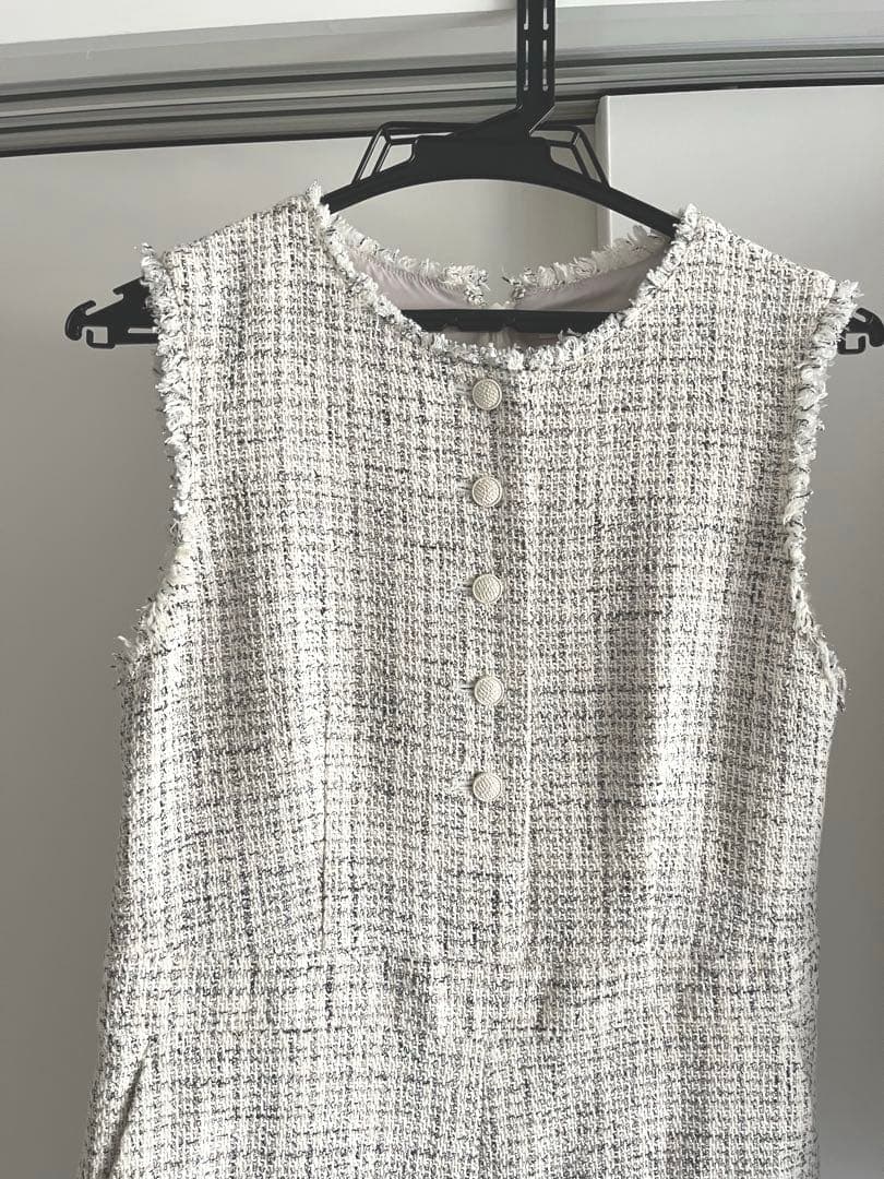 ★12/25まで★【ANAYI】ツイードジャンプスーツ・パンツスーツ（36）