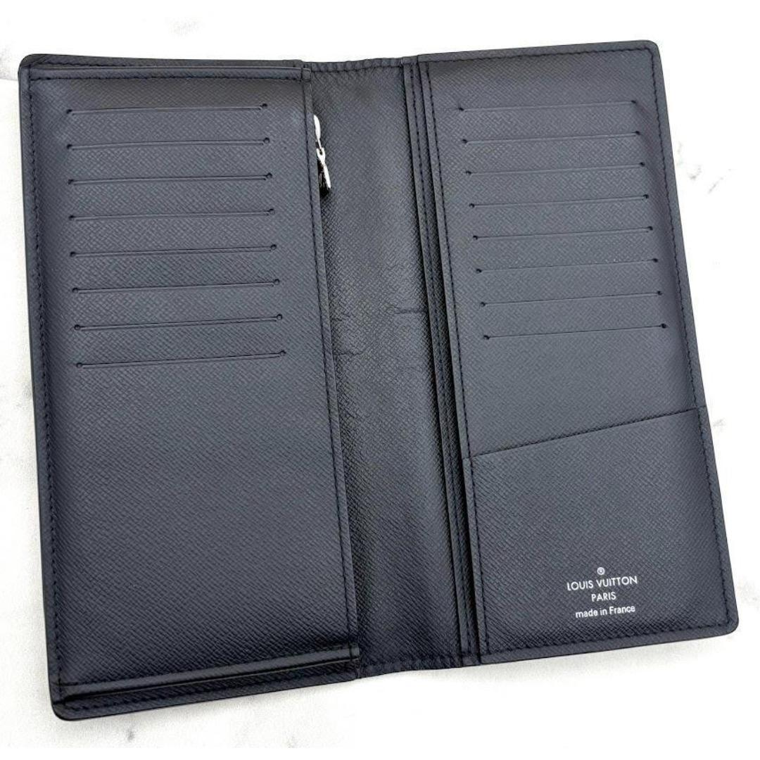 【極美品・新型】ルイヴィトン　タイガ　ポルトフォイユ　ブラザ　ノワール