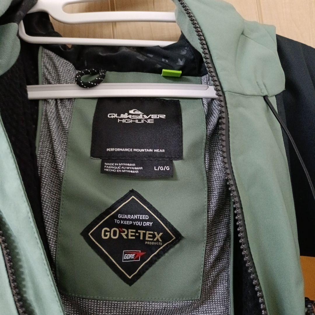 QUIKSILVER　スノージャケット　サイズL ゴアテックス