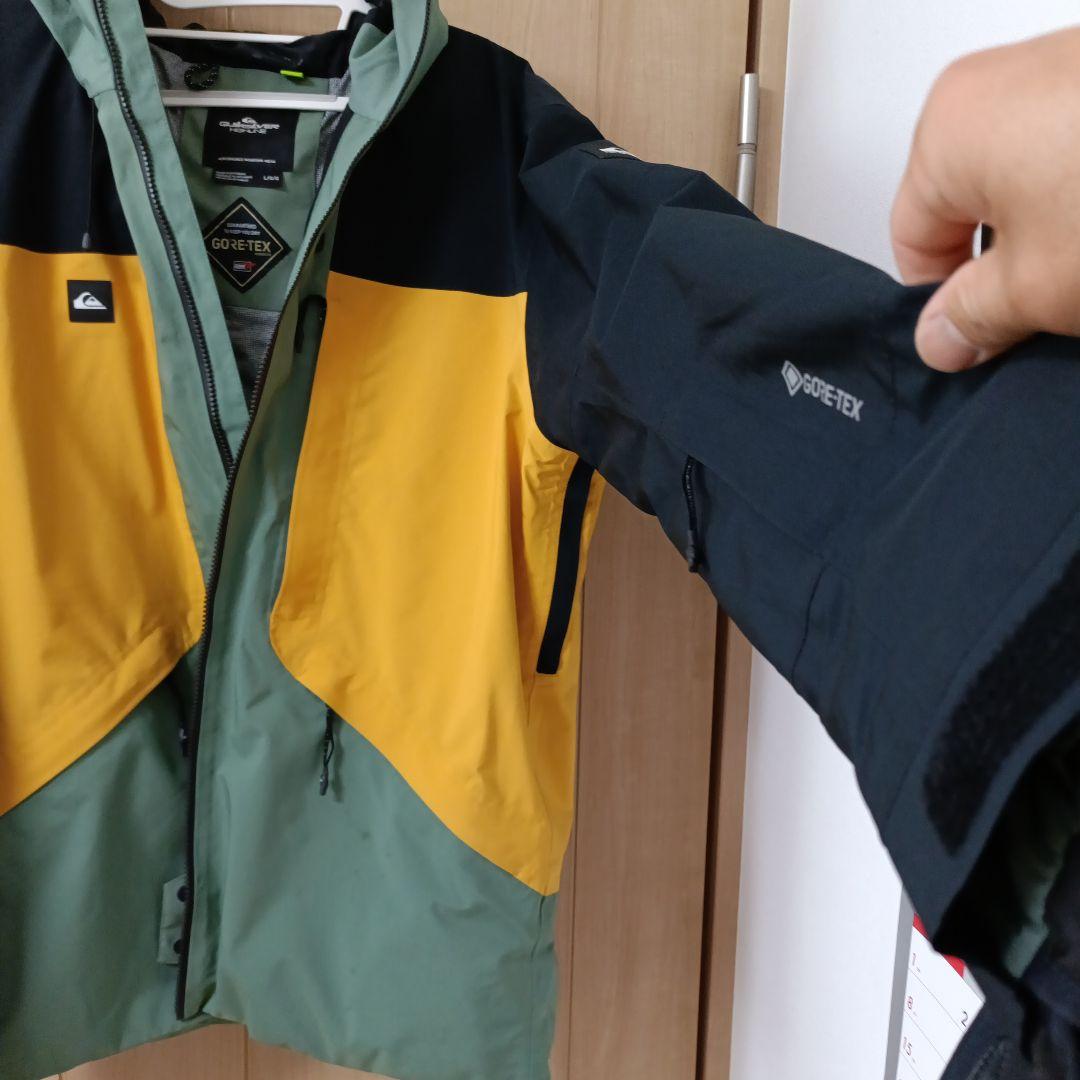 QUIKSILVER　スノージャケット　サイズL ゴアテックス