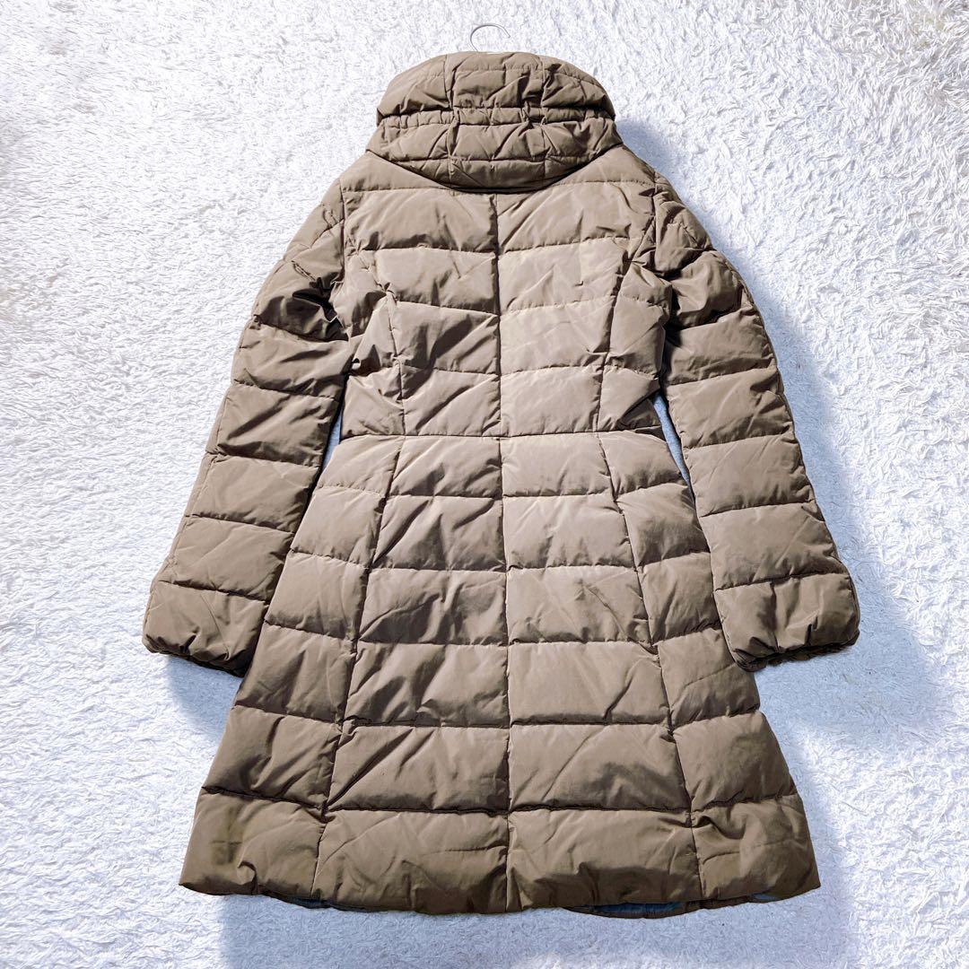 人気✨HERNO　ポーラテック　ダウンコート　ロングコート　スタンドカラー　S