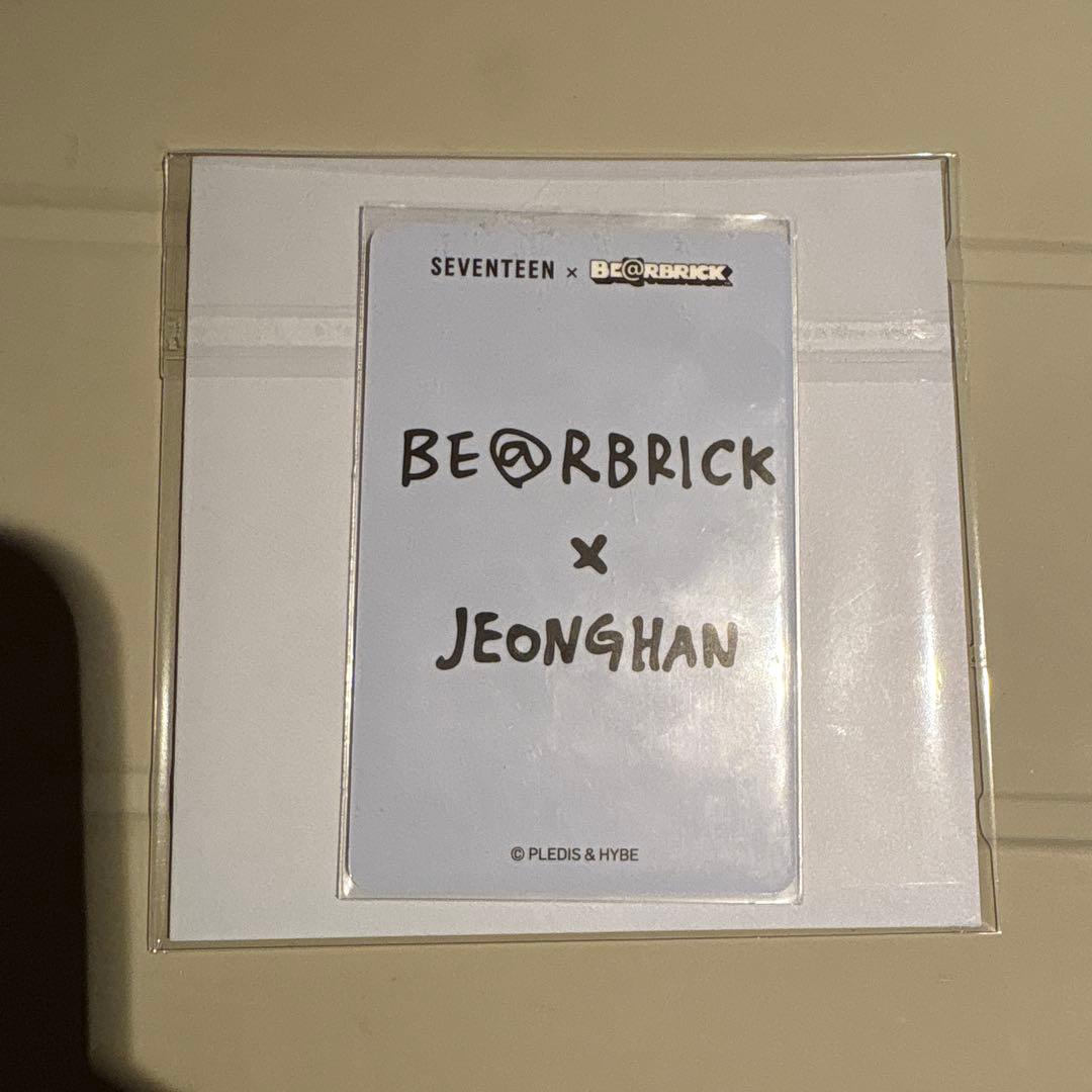 SEVENTEEN ジョンハン BE@RBRICKセブチ　どトレカ　ベアブリック