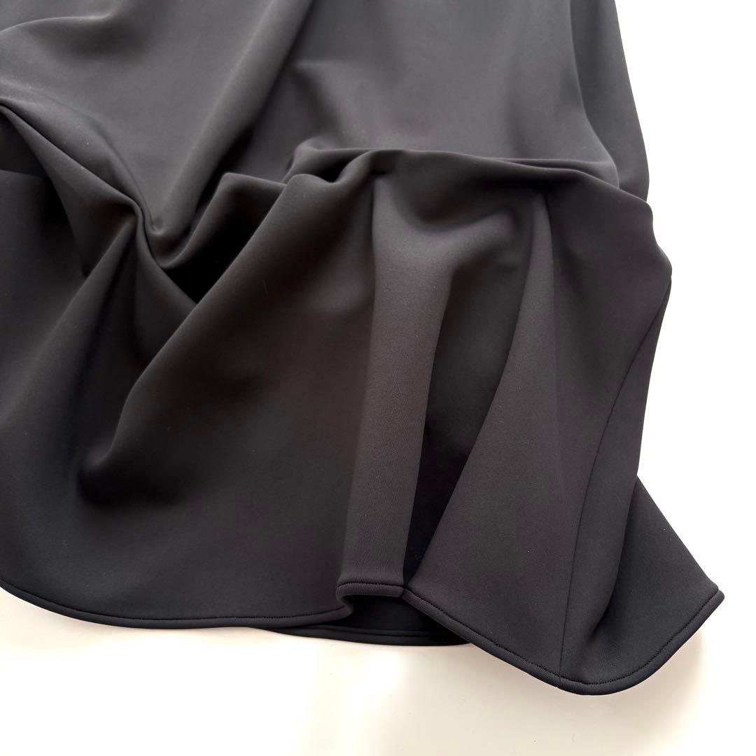 【美品】ヨーコチャン　ノースリーブワンピース　ブラック　バルーン