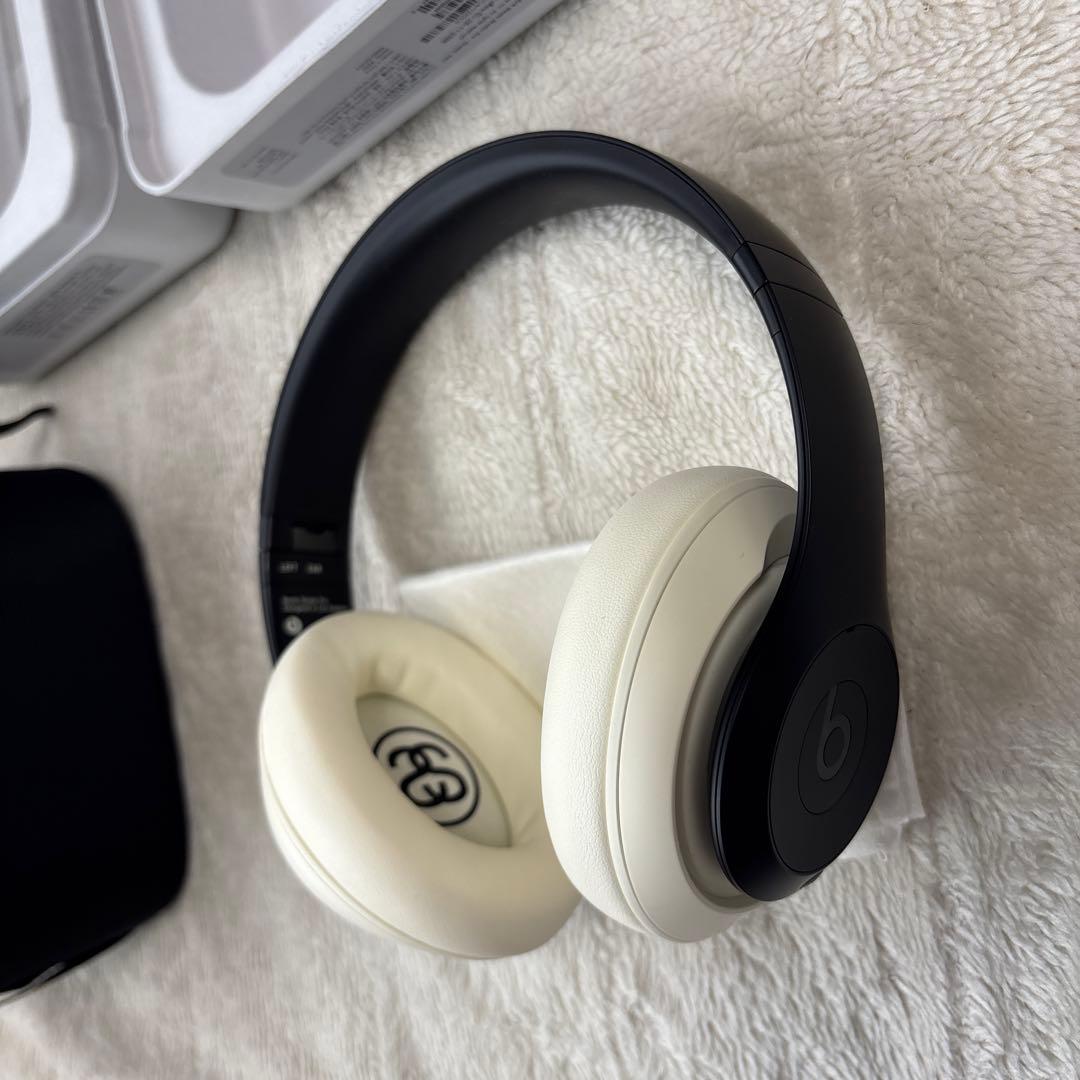 STUSSY beats ワイヤレスヘッドフォン ホワイト