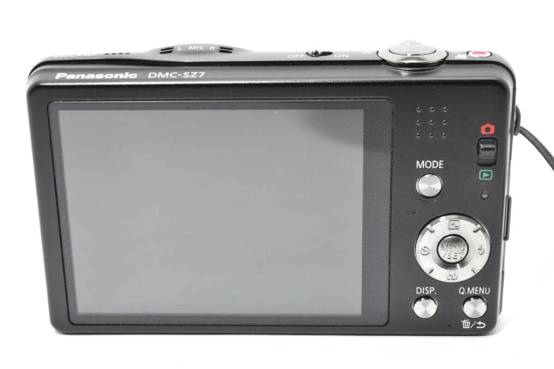 美品　Panasonic LUMIX DMC-SZ7 ブラック ＃A357