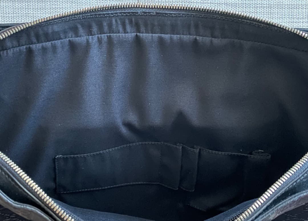 グッチ ブリーフケース ビジネスバッグ バンブー シグネチャー レザー