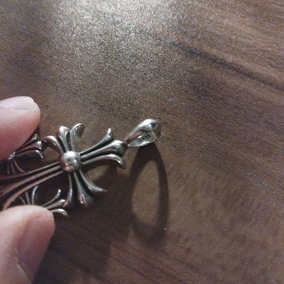 925シルバー製 ラージクロスペンダント クロムハーツ ChroHearts好き