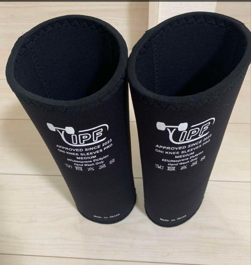 【S級品・未使用】ONIニースリーブPRO IPF公認 膝サポーター　Mサイズ