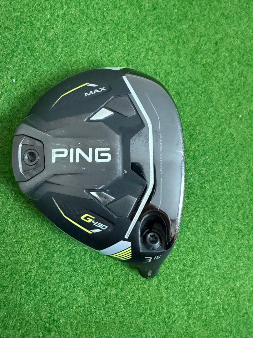 【チーピニスト】【ヘッドのみ】PING G430 MAX 15度　3W