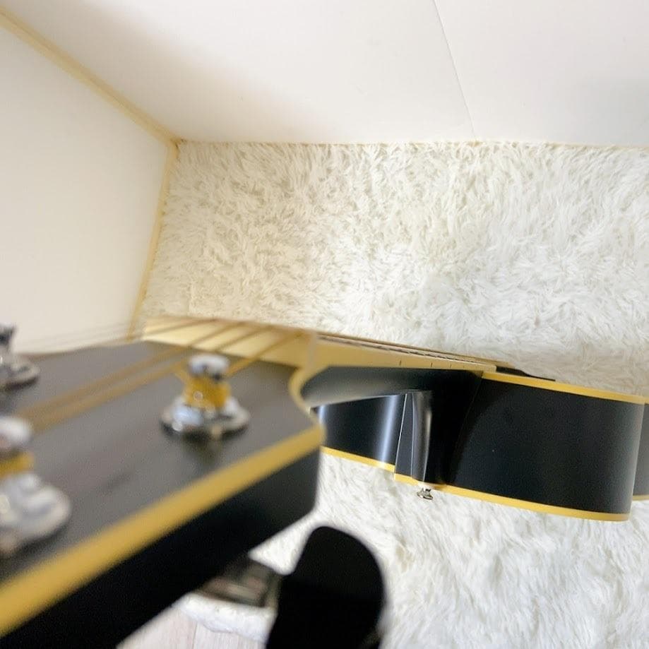 美品! 限定品 MORRIS R-CUSTOM MAD BLACK オール単板