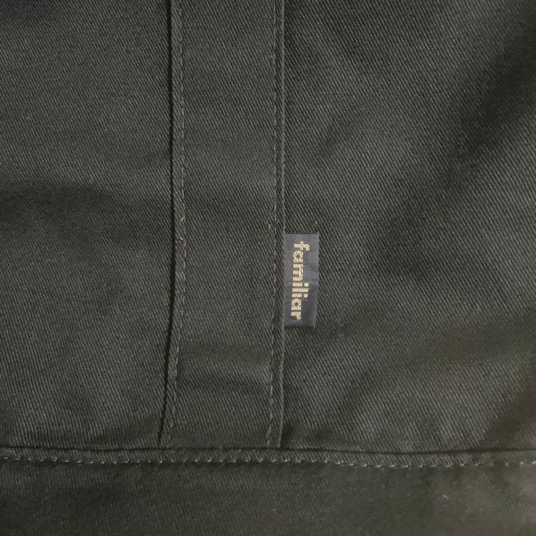 美品　ファミリア　familiar マザーズバッグ　赤　紺色　ネイビー