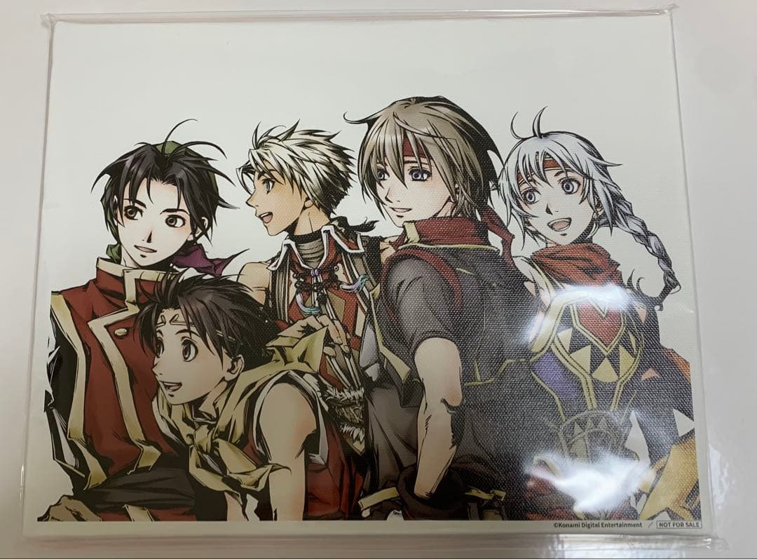 『幻想水滸伝 Ⅰ＆Ⅱ展〜幻想博物館×東京ドームホテル〜』コラボ キャンバスボード