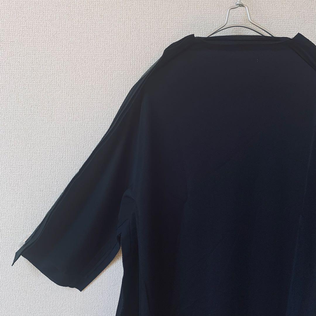 【美品】COMME des GARCON ドッキング　ワンピース 黒　S