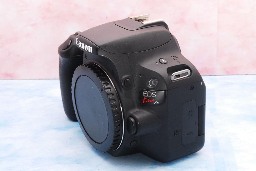 キャノン kiss X9☆高性能STM＆望遠☆Wi-Fi☆一眼レフカメラ