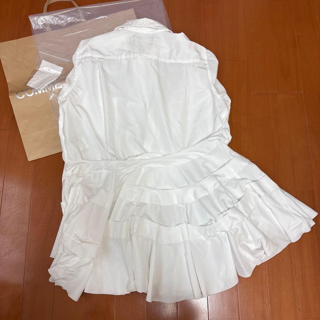 AD2024 COMME COMME コムコムデザインシャツ S 【未使用】