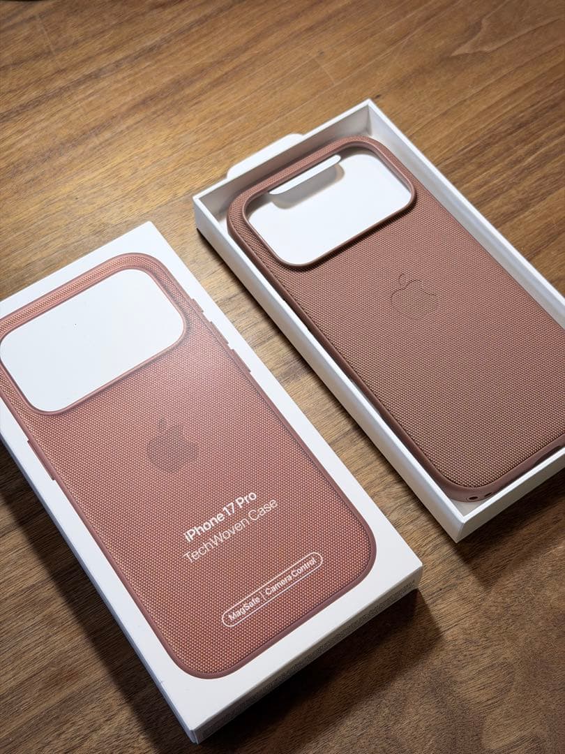 iPhone 17 Pro テックウーブンケース　シエラ　未使用