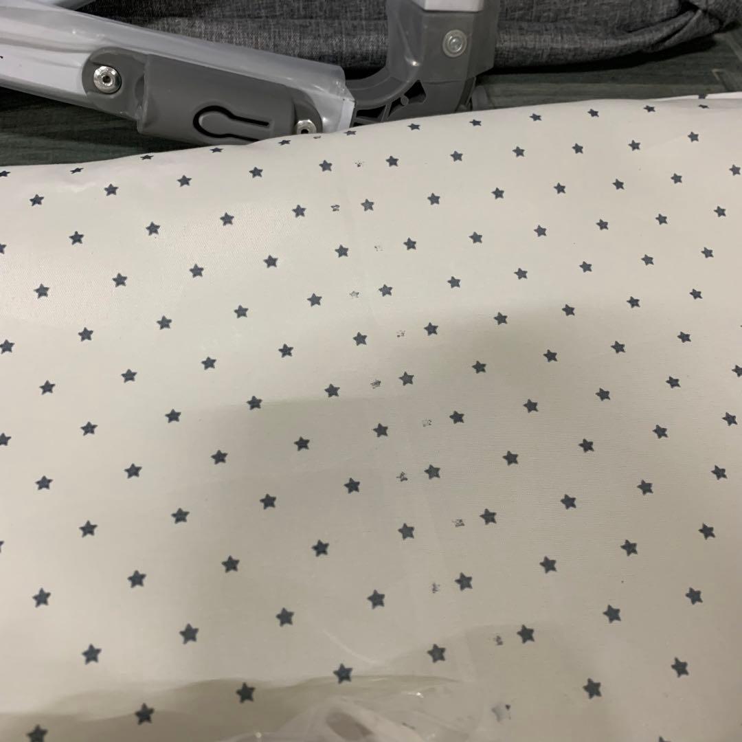 Oqhvup ベビーベッド 添い寝 乳児用ベッド 新生児ベッド 高さ6段調節可能