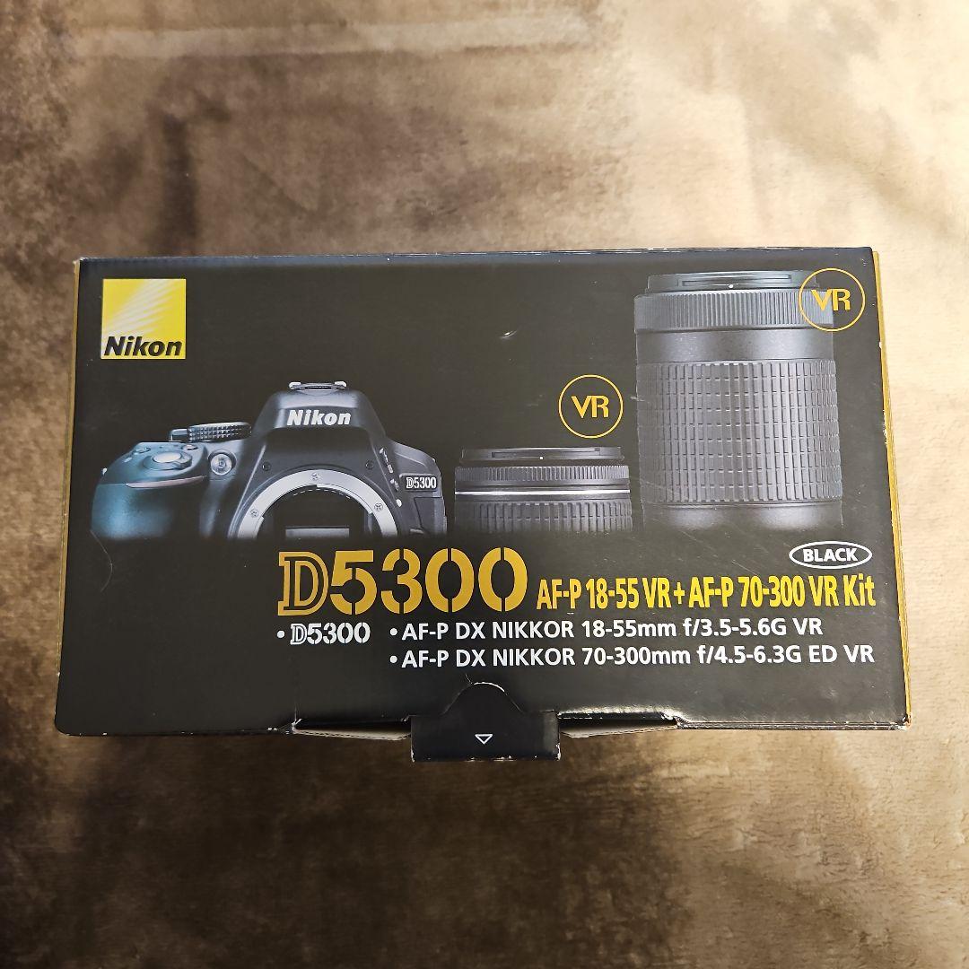 デジタルカメラ Nikon D5300 18-55mm + 70-300mm Kit