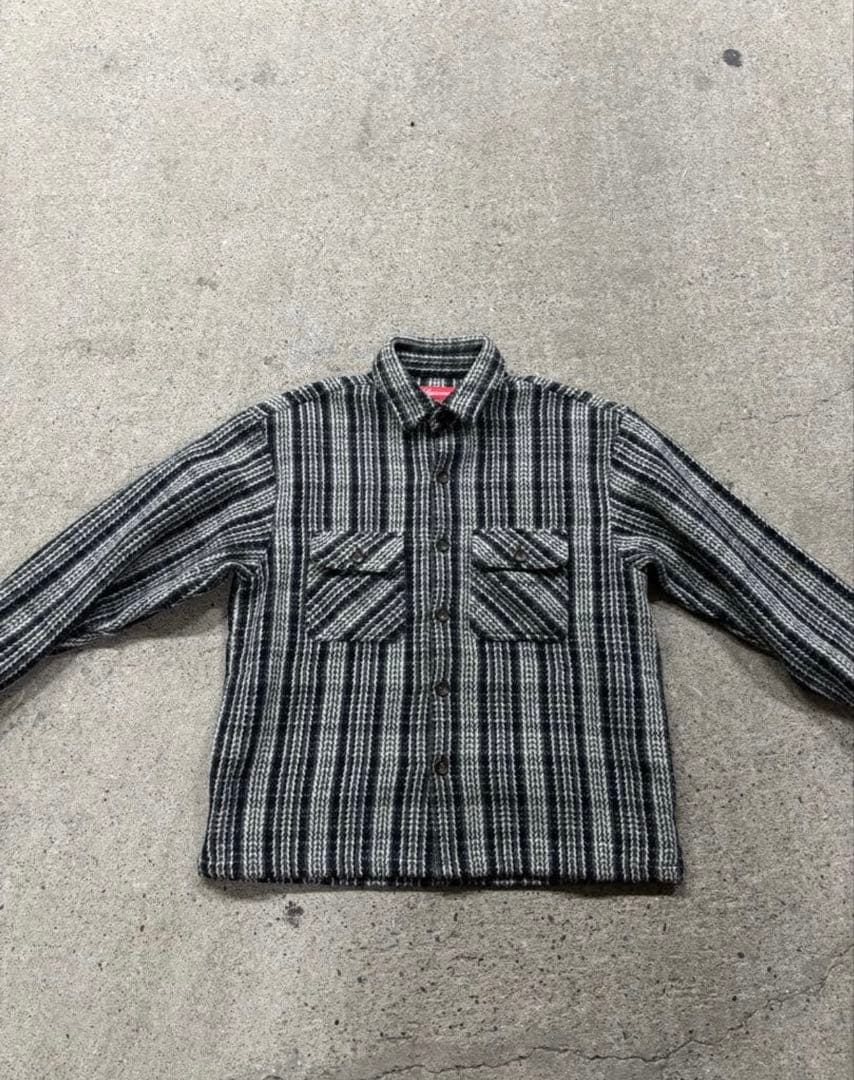 supreme ヘビーフランネルシャツ