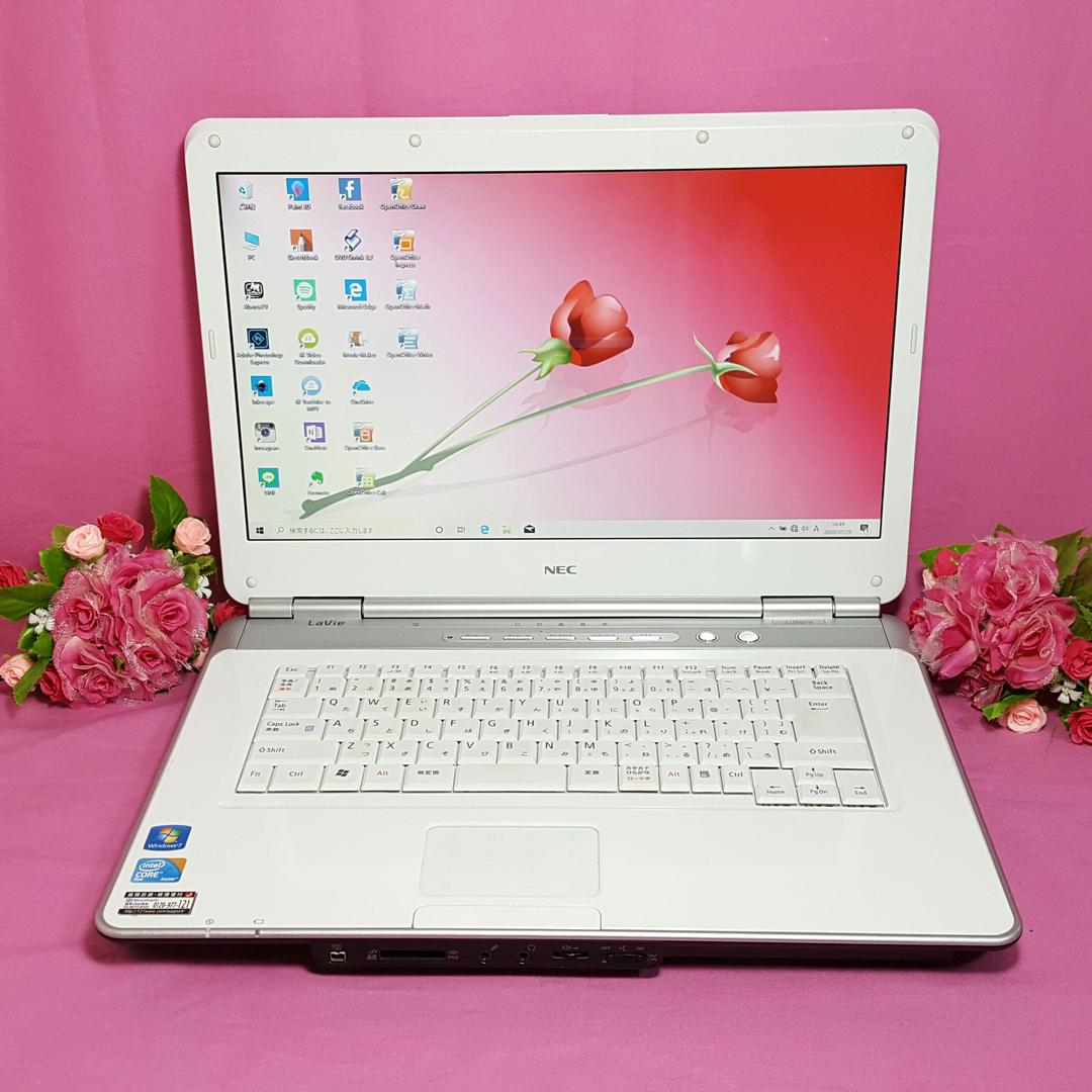 新Win10✰NEC✰LaVie✰ノートPC✰HDMI✰大容量✰ブルーレイ✰4G