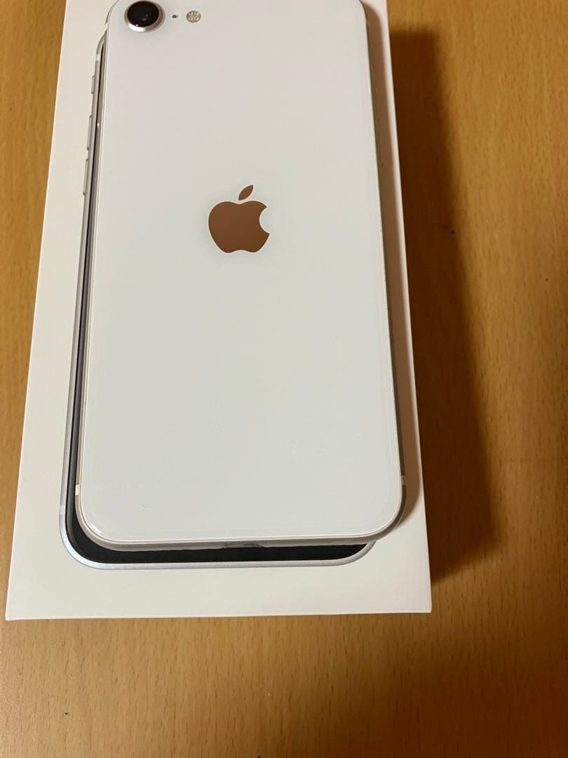 iPhone SE 第二世代　64GB 、SIMピン、ケーブル(未使用)付き