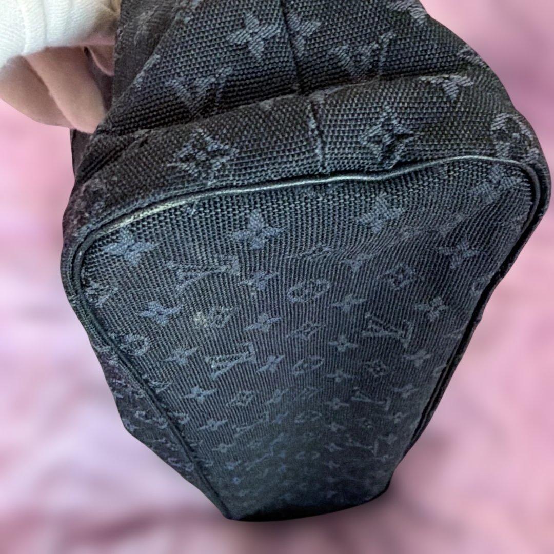 ルイ・ヴィトン ルシーユ GM M92679トートバッグ モノグラムミニ紺