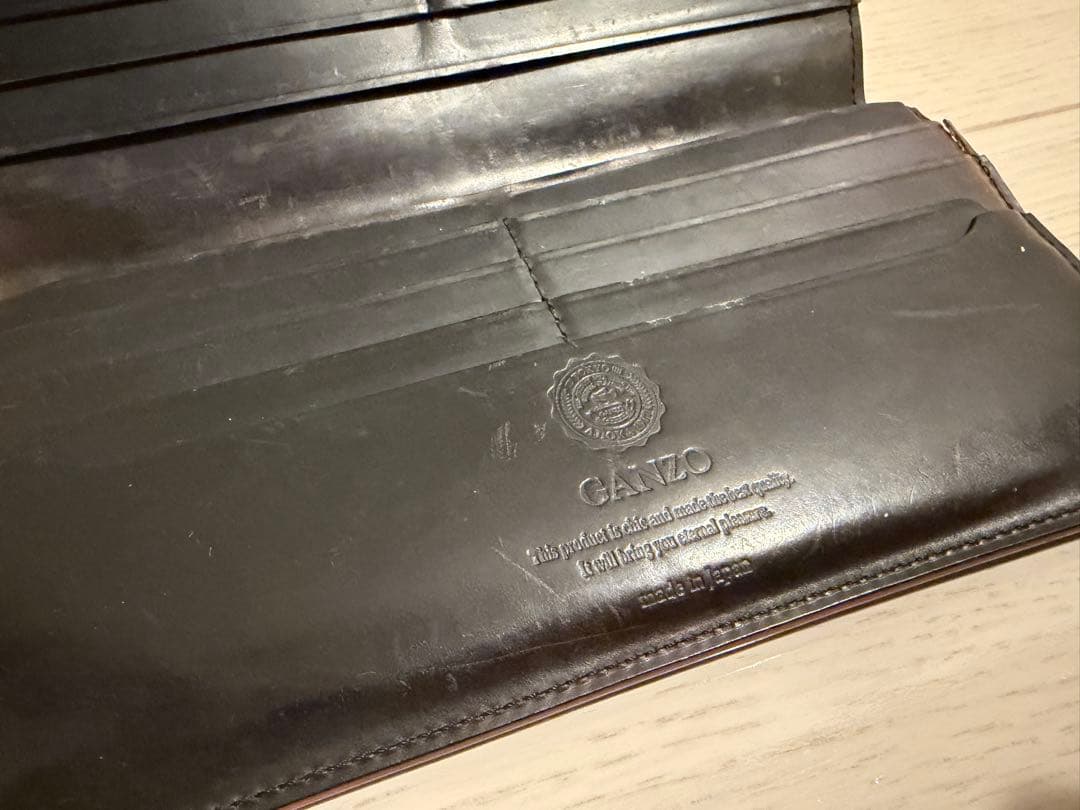 GANZO シェルコードバン2 長財布