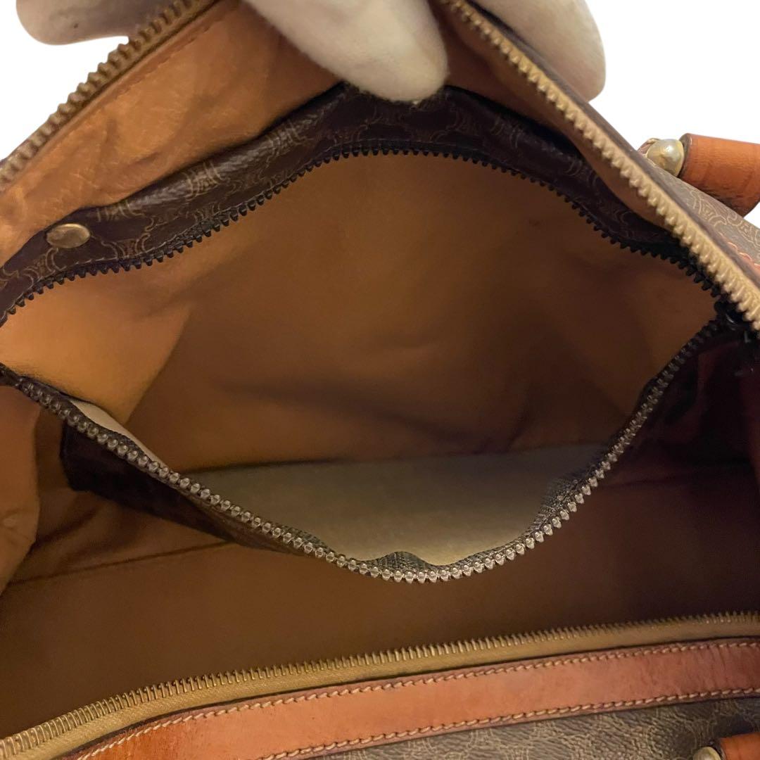 CELINE セリーヌ ボストンバッグ マカダム柄