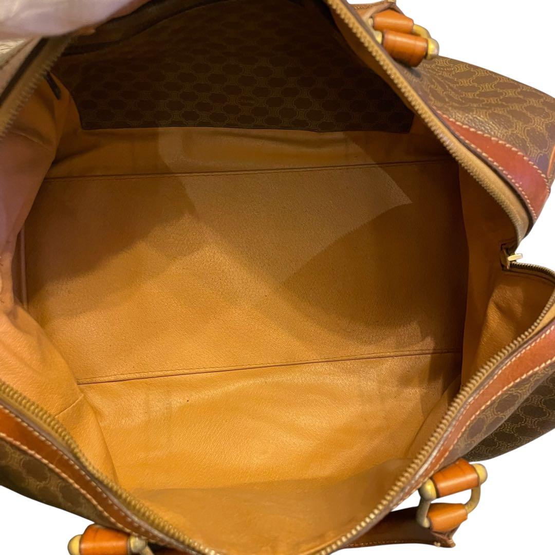 CELINE セリーヌ ボストンバッグ マカダム柄