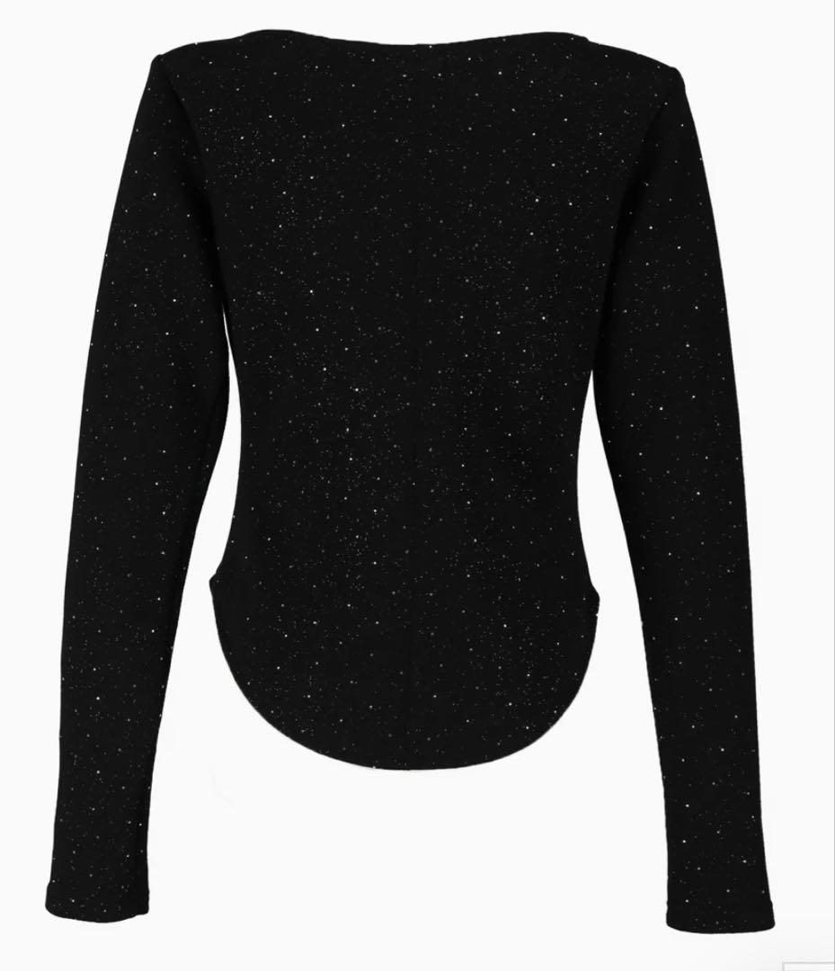 【即日発送】タグ付きBibiy RAVENNA TOP BLACK