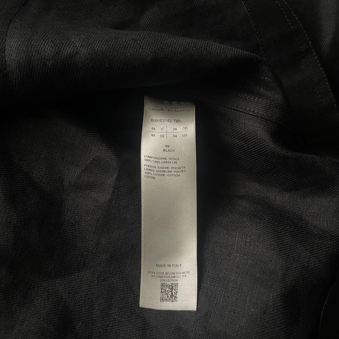 ジャケット・アウター 2025SS Rick Owens ALICE TOUR SHIRT