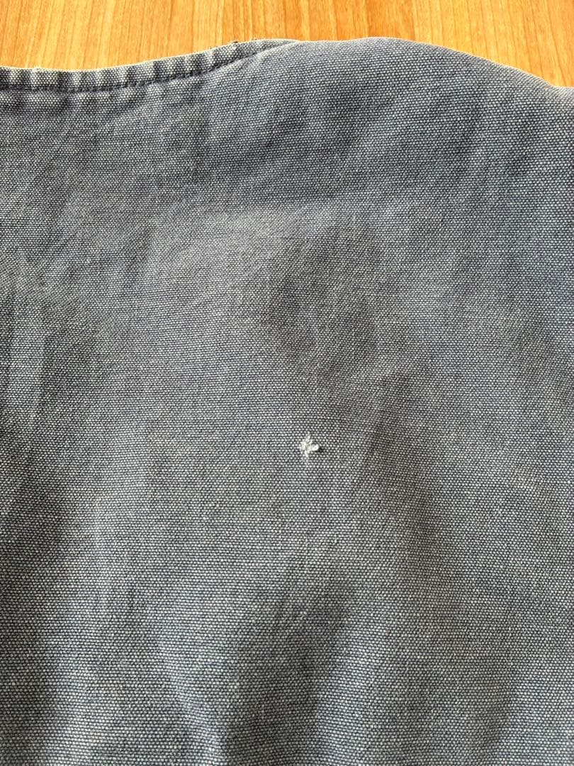 Carhartt 90s XLダックベストネイビー　鬼フェード