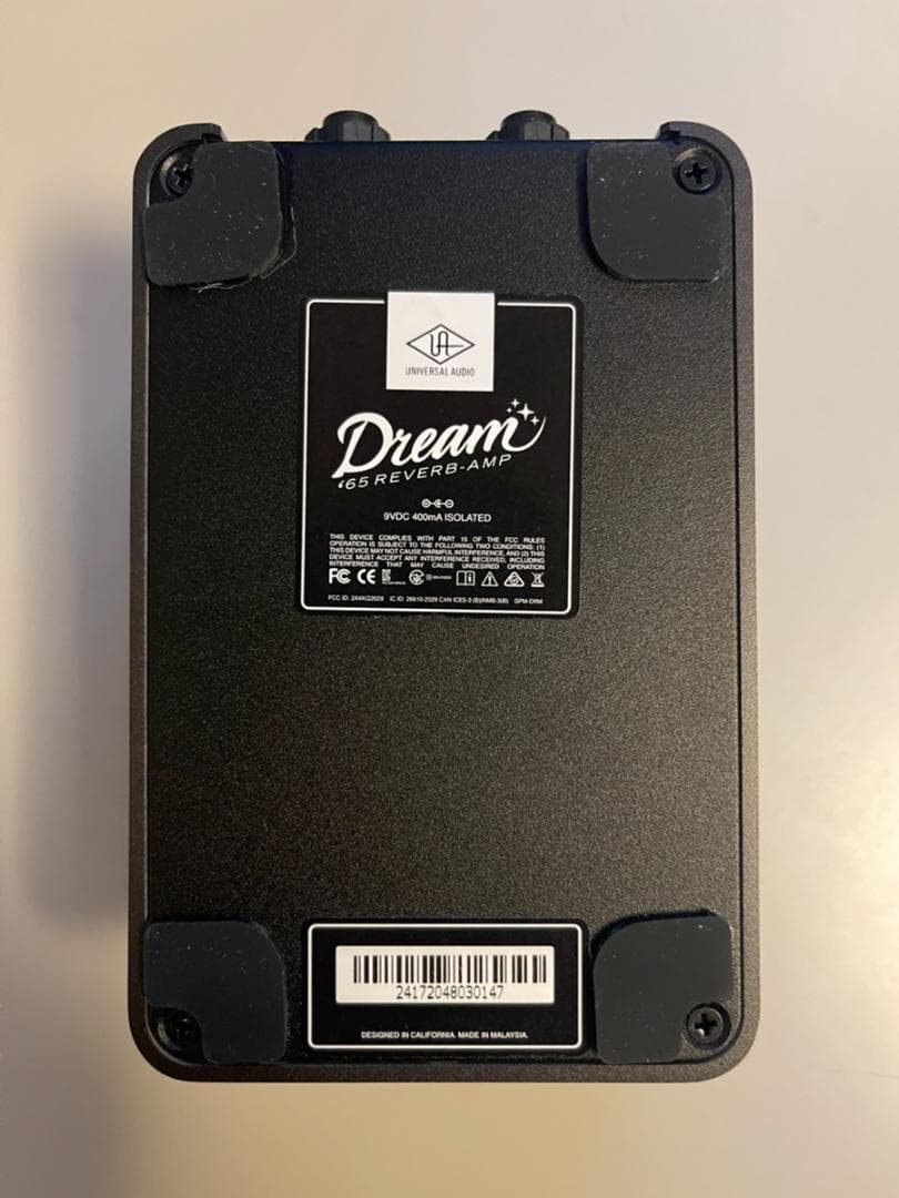 ギター UNIVERSAL AUDIO UAFX DREAM 65 Amplifier
