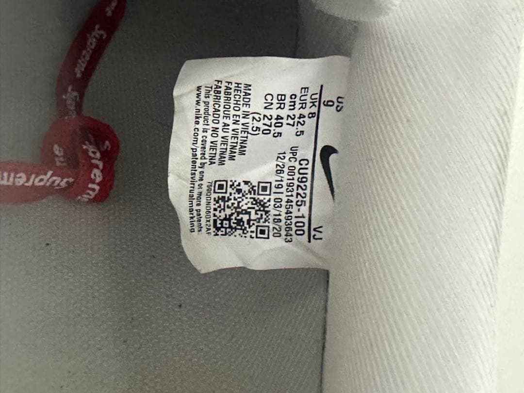 靴 Supreme mens shoes brand new