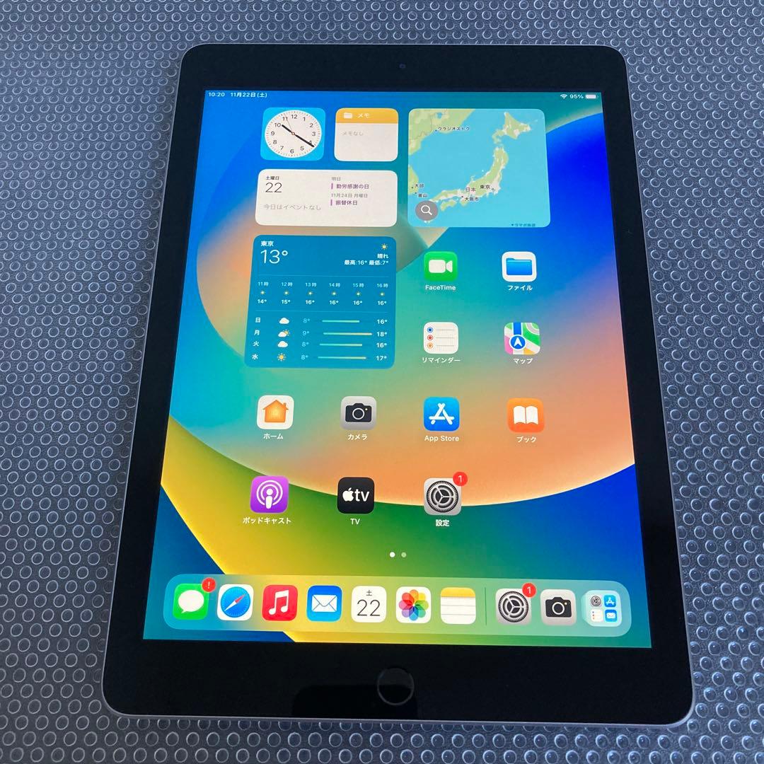 3170【早い者勝ち】美品☆iPad5 第5世代 32GB WIFIモデル☆