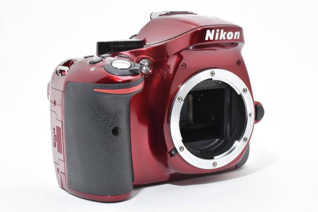 ★シャッター数2050★ ニコン NIKON D5200 レッド