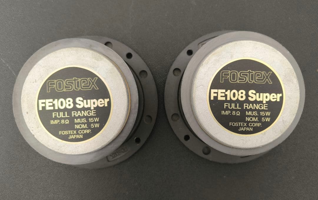 ☆FOSTEX フルレンジユニット FE108Super☆