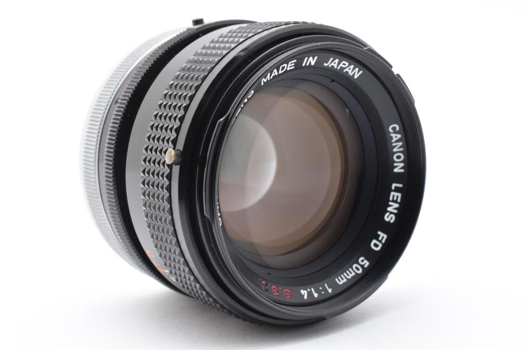 【美品】Canon キャノン FD 50mm F1.4 SSC レンズ #220