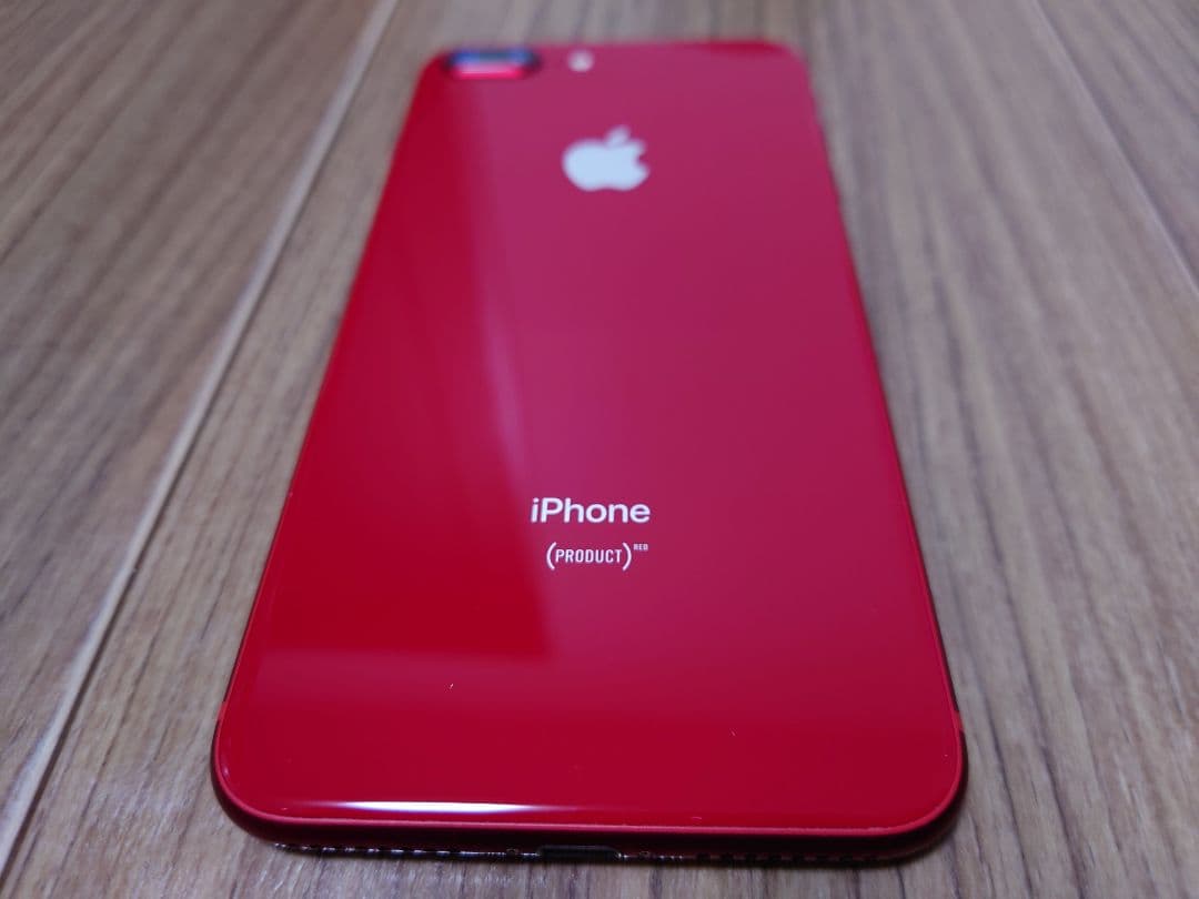 iPhone 8 Plus RED 256GB SIMフリー 美品