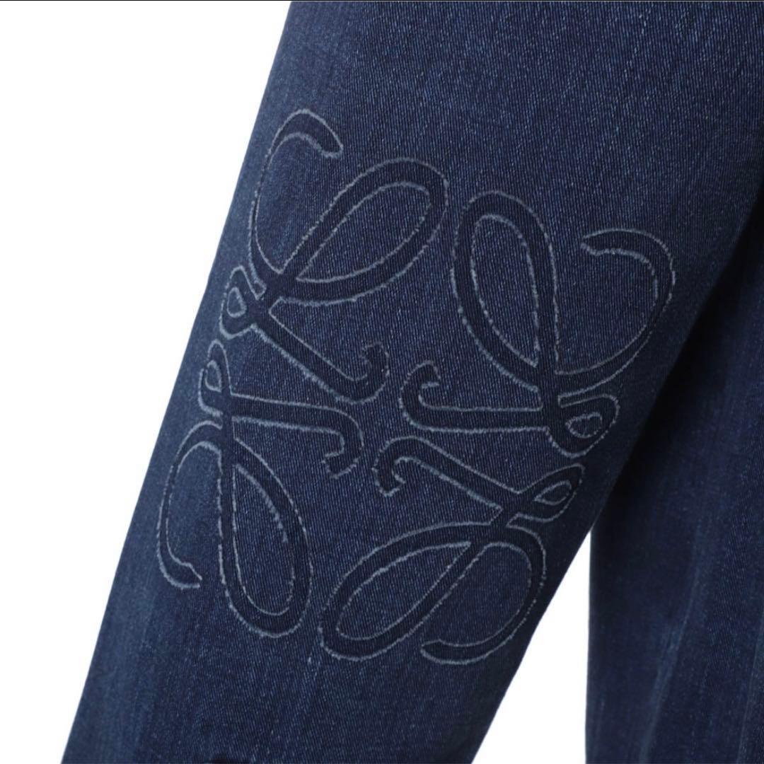 ロエベ　アナグラム　デニムシャツ　LOEWE