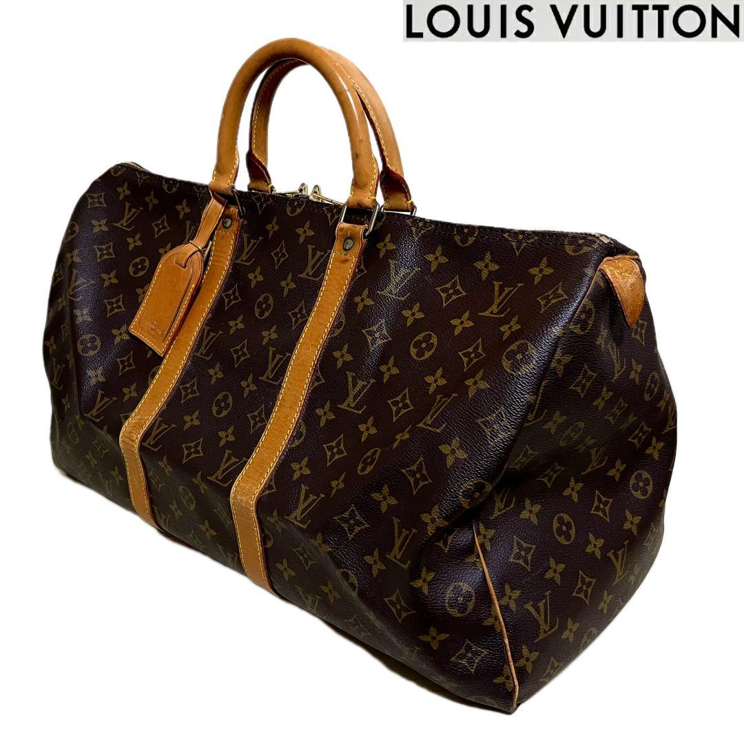 Louis Vuitton モノグラム　ボストンバッグ　ヴィンテージ