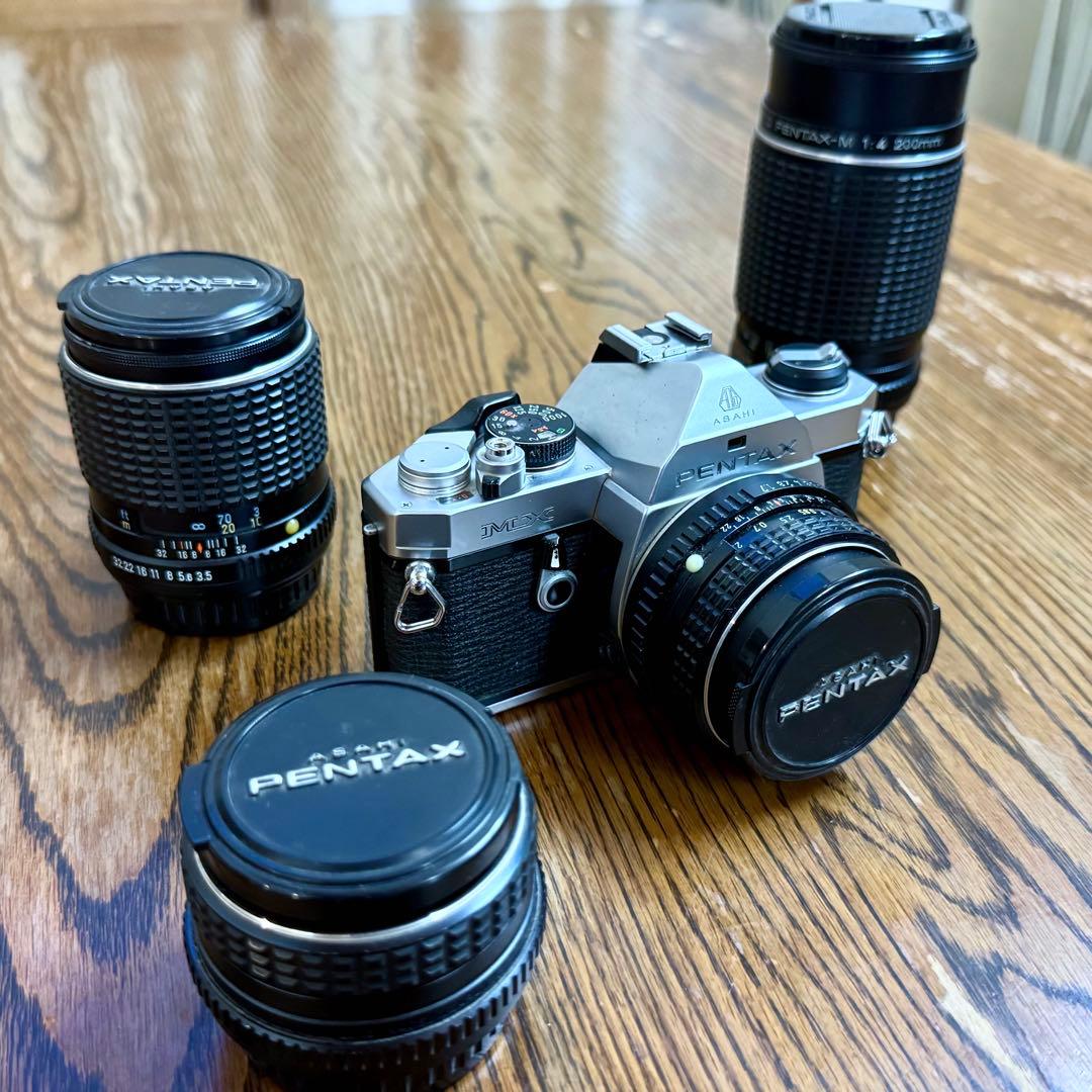 【りゅうたろう】PENTAX MX レンズ35,50,135,200mm