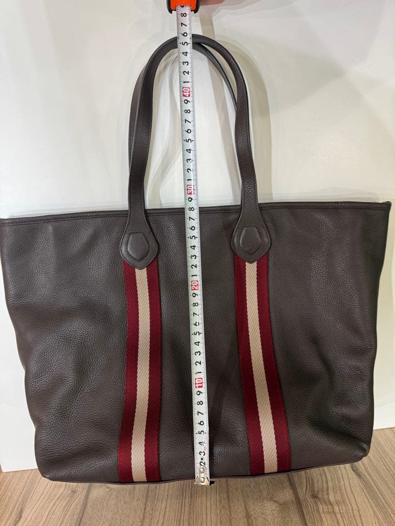【横47cm】BALLY　バリー　レザー　トートバッグ　ビジネスバッグ　ブラウン