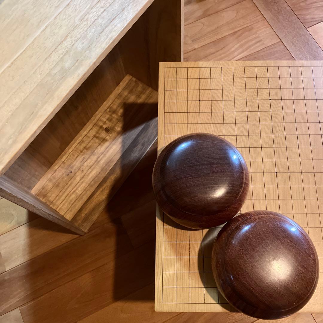 木製囲碁盤セット