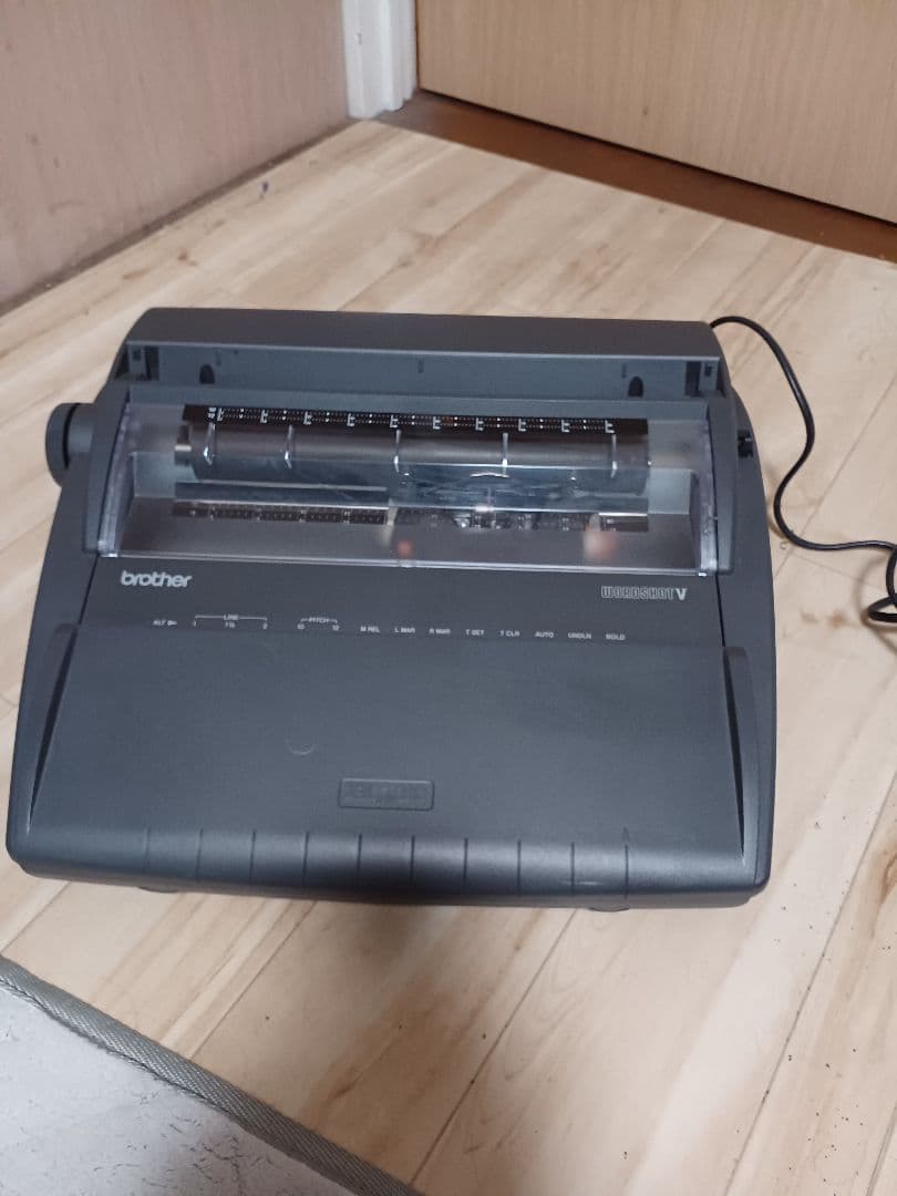 電子オフィスタイプライターbrother WORDSHOTV アンティーク希少