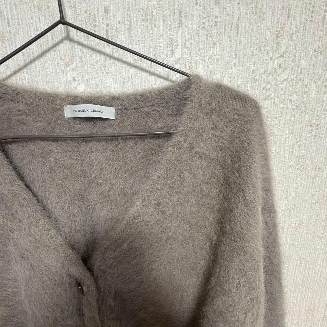 FOXカシミアカーディガン