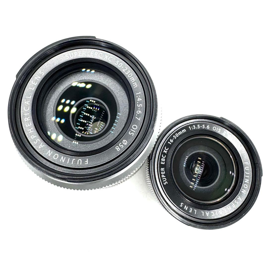 動作良好 FUJIFILM X-A2 シルバー XC 16-50mm OIS