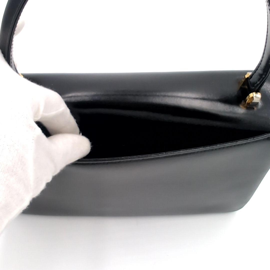 美品✨️ ワコウ 銀座和光 ハンドバッグ ブラックフォーマル 冠婚葬祭 自立
