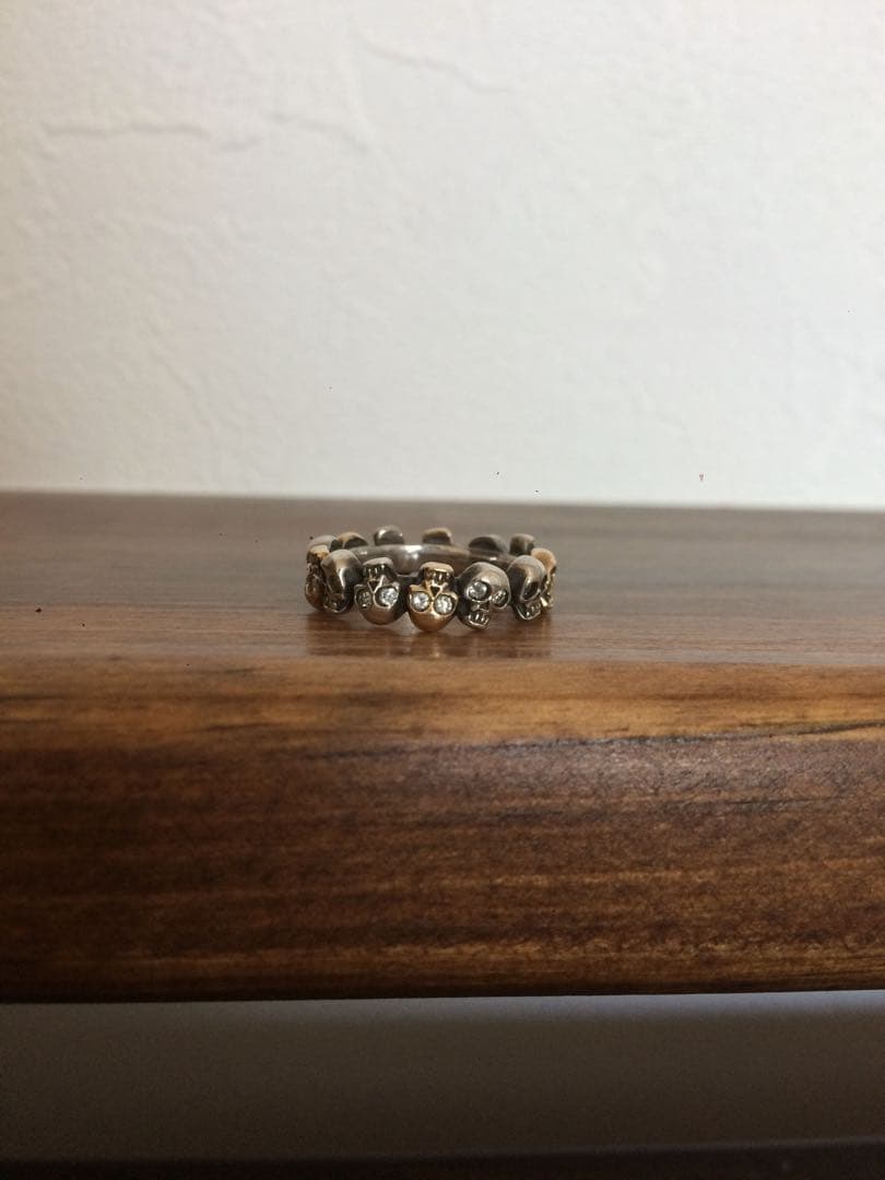 激レア ガルニ garni シルバーゴールドリングダイア 定価116,550税抜